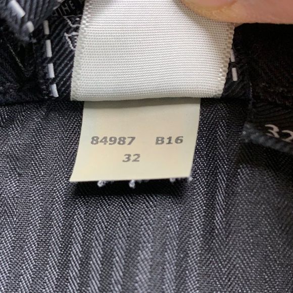 7 For All Mankind Womens Black Denim Cutoff High-Rise Jeans Shorts Size 32 3223 - Picture 12 of 12